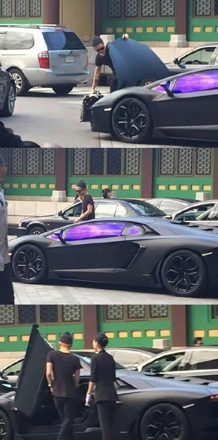 权志龙的兰博基尼