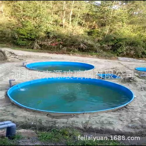 玻璃钢养鱼水池 耐酸碱水槽 鱼苗孵化池 大型养鱼池过滤池定做