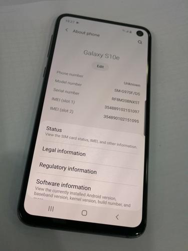 samsung s10e (6gb ram 128gb memory)