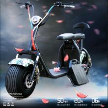 哈雷太子电动车两轮电动踏板车城市休闲代步车60v锂电池电动摩托车大