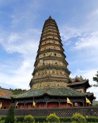 临汾广胜寺飞虹塔世界最高的多彩琉璃塔