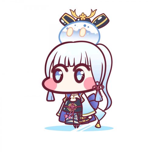 原神神里绫华表情包走量持续更新