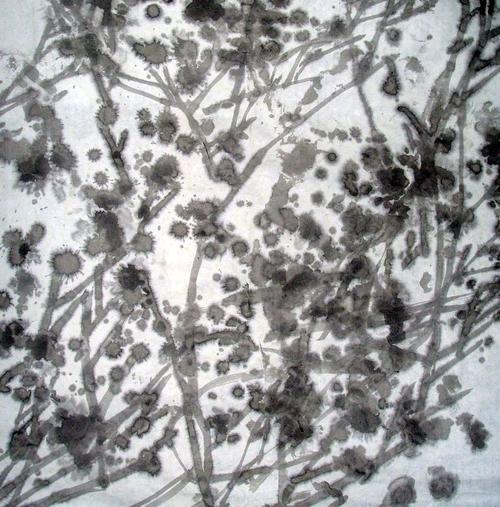 新水墨构成 7号