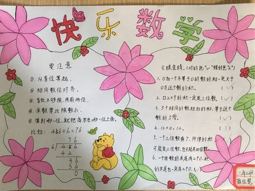 数学特色作业展(三年级)