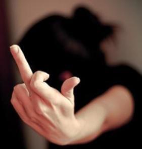 耶的手势头像辣条萌妹儿