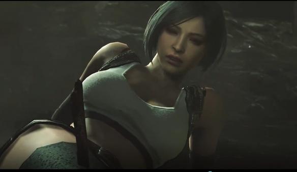 《生化危机2重制版》蒂法版艾达演示 白上衣撑爆了