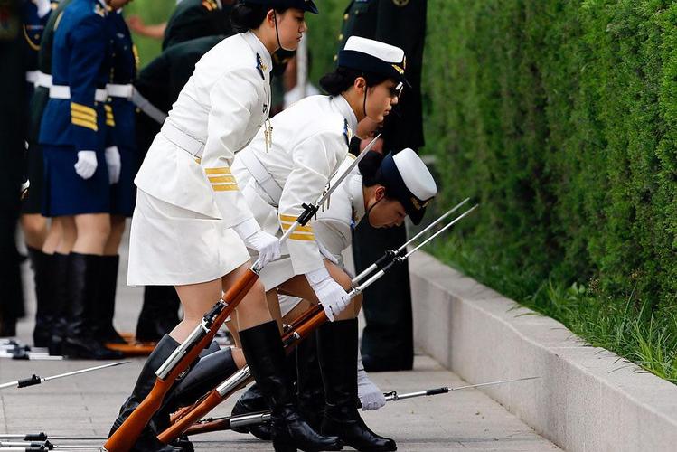 中国首支仪仗队女兵