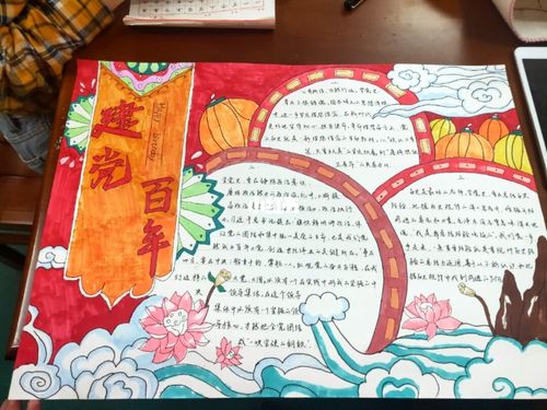 党史手抄报|学党史,强信念,跟党走_手抄报_文化_阅读