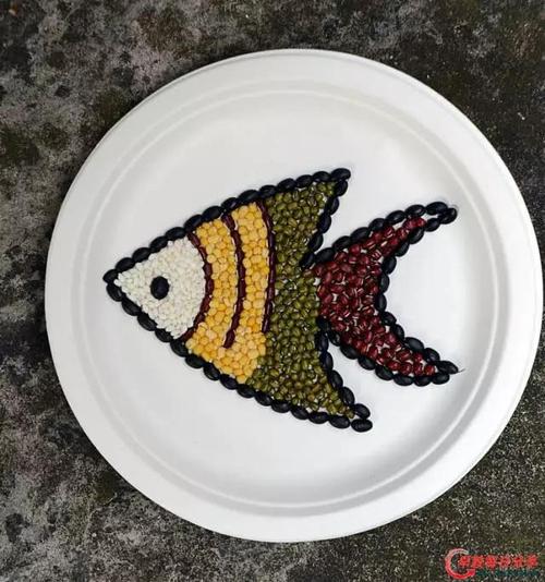 国庆小任务亲子手工"种子贴画"