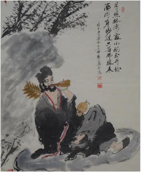 书画家苏丁:水墨丹青绘钟馗 书画作品写人生