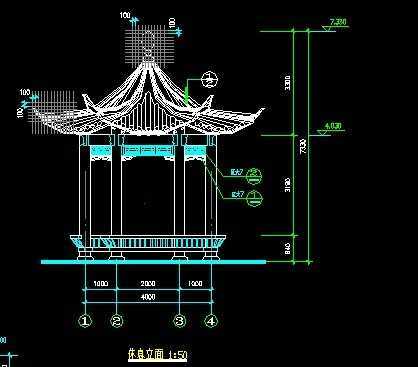 亭子设计施工图