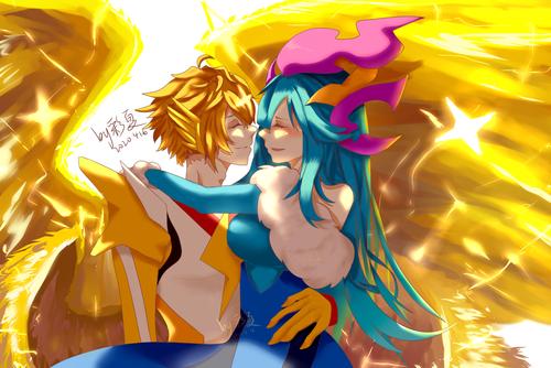 是雷伊x阿克希亚 随手摸的鱼.