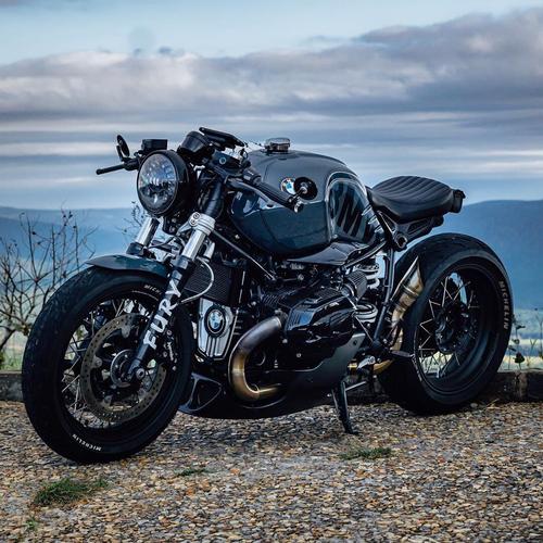 进口复古宝马拿铁1200四缸cb400c改装街车趴赛重摩托