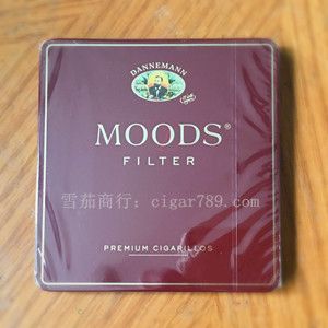 丹纳曼茉丝单滤嘴小雪茄 dannemann moods filter