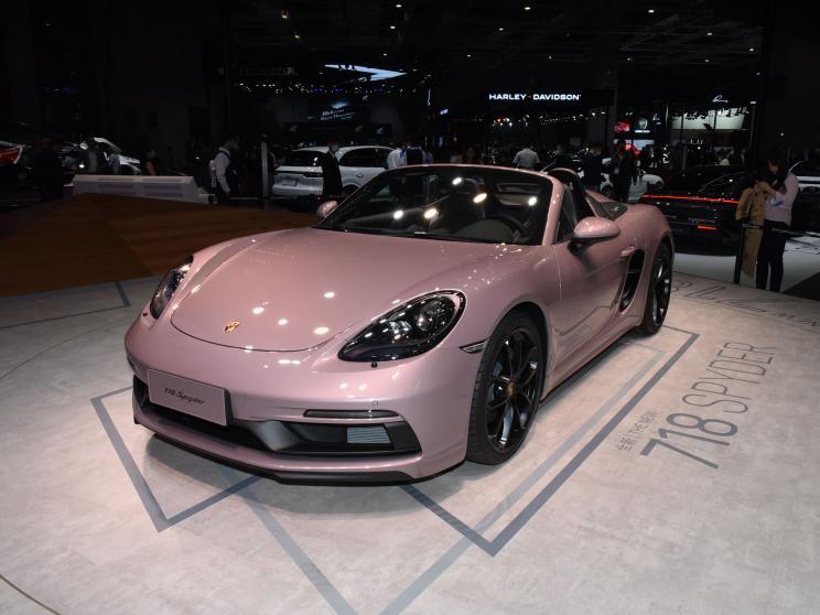 2021上海车展:保时捷718 spyder上市 售73.80万元