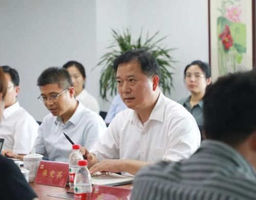 杭州市钱塘区委副书记,区政府筹备组长朱党其一行莅临