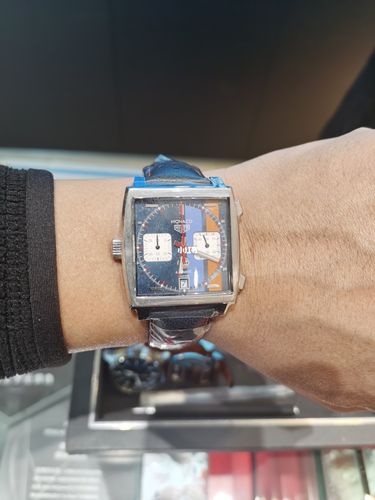 泰格豪雅摩纳哥海湾石油款_泰格豪雅怎么样_手表_时尚