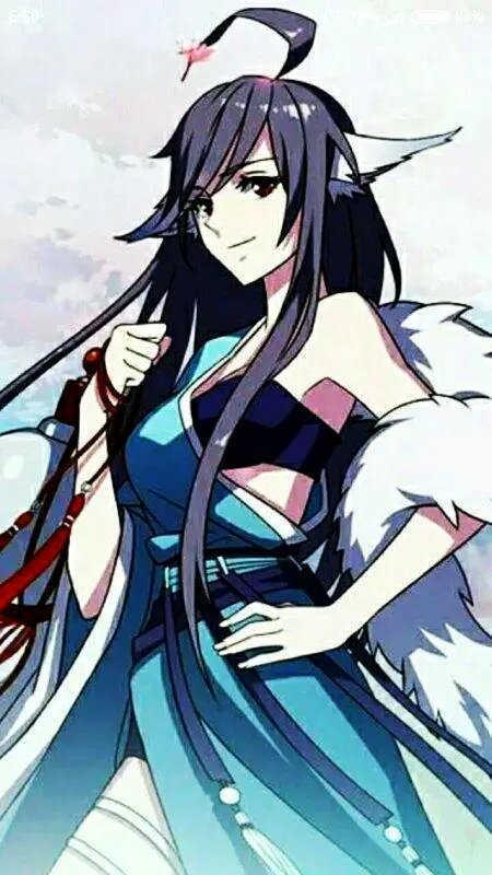 狐妖小红娘的涂山雅雅简笔画