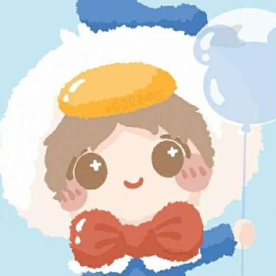 2021微信卡通精选可爱的个性头像像影子追着光梦游