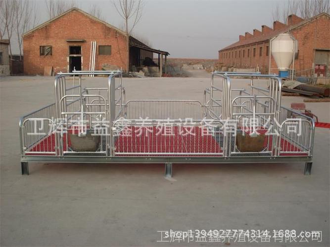 【供应母猪产床图片 铸铁产床 分娩床 产床尺寸益鑫最