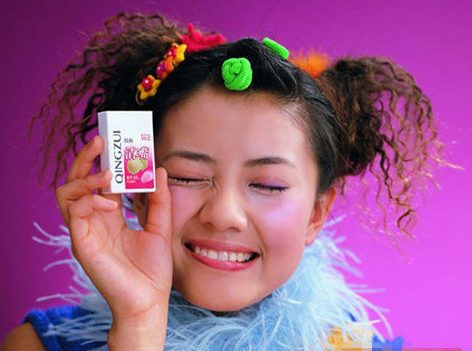 高圆圆清嘴广告