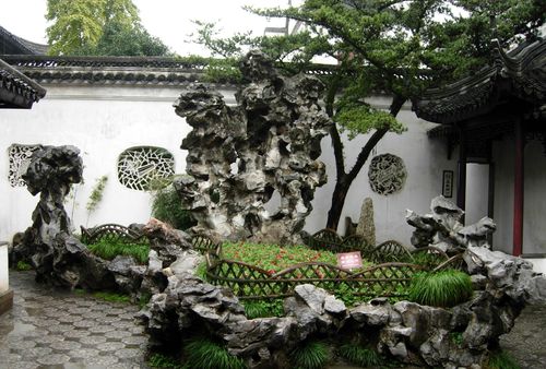 苏州园林中的狮子林春天景色唯美_高清图集_新浪网