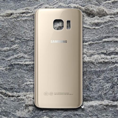 适用三星s7edge后盖玻璃g9350g9300g9308手机后壳s7电池盖真智力