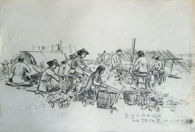 2015国美图媒60人的速写应该怎样下手画