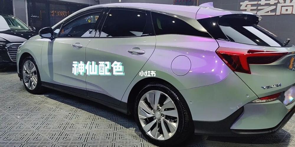 别克微蓝6,蓝朋友改色了,还是个神仙配色_灰色系_汽车