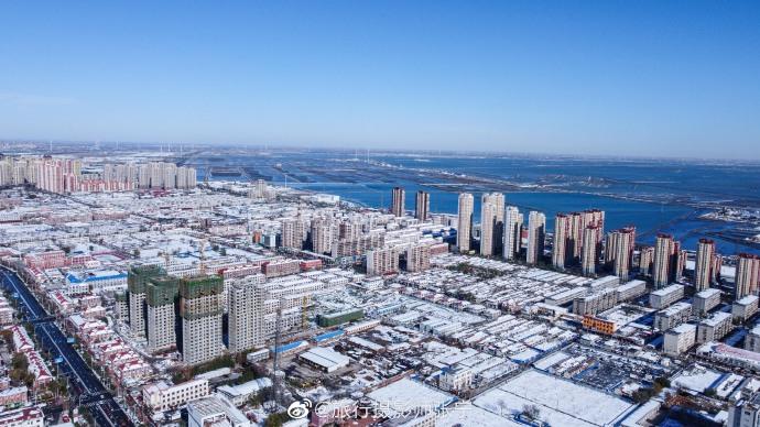 航拍##天津##滨海新区