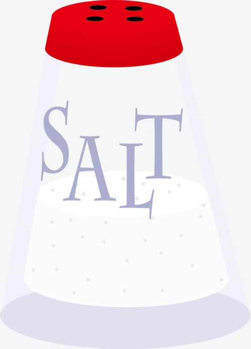 卡通透明调料瓶矢量