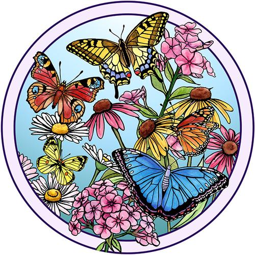 关键词: 蝴蝶小鸟树叶花朵鲜花花卉无框画绘画艺术装饰画画作书画文字