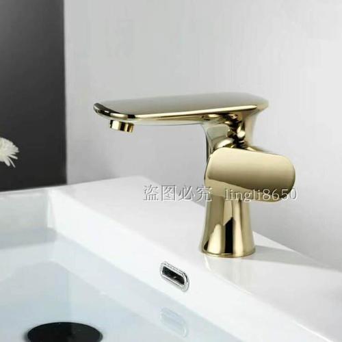 德国当代全铜卫生间洗手台盆水龙头