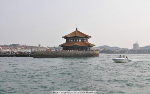 青岛栈桥简笔画步骤