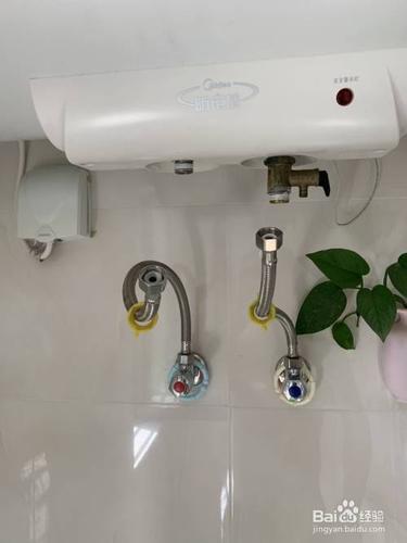 美的热水器清洗并更换镁棒