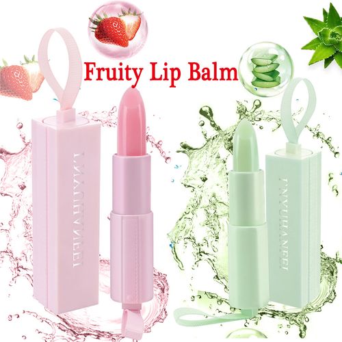 natural moisturizing lip balm aloe strawberry men