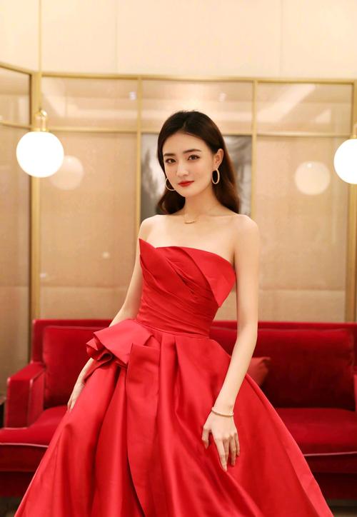 徐璐,玫瑰,耳环