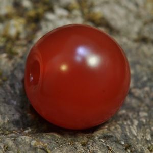 唐宋老玛瑙珠子西藏传世古董天然南红包真包老风化纹古珠包邮q707