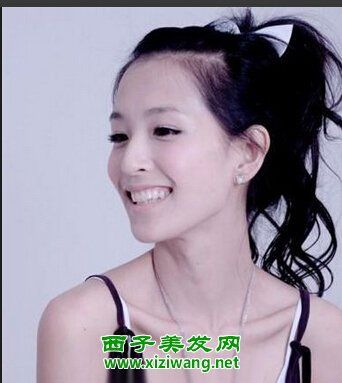 女生秃鬓角发型 个性又甜美发型