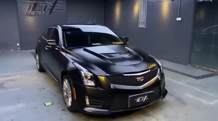 凯迪拉克改黑武士,就是帅!