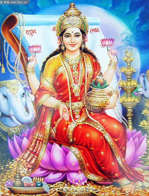 天女菩萨图片佛家挂画美图