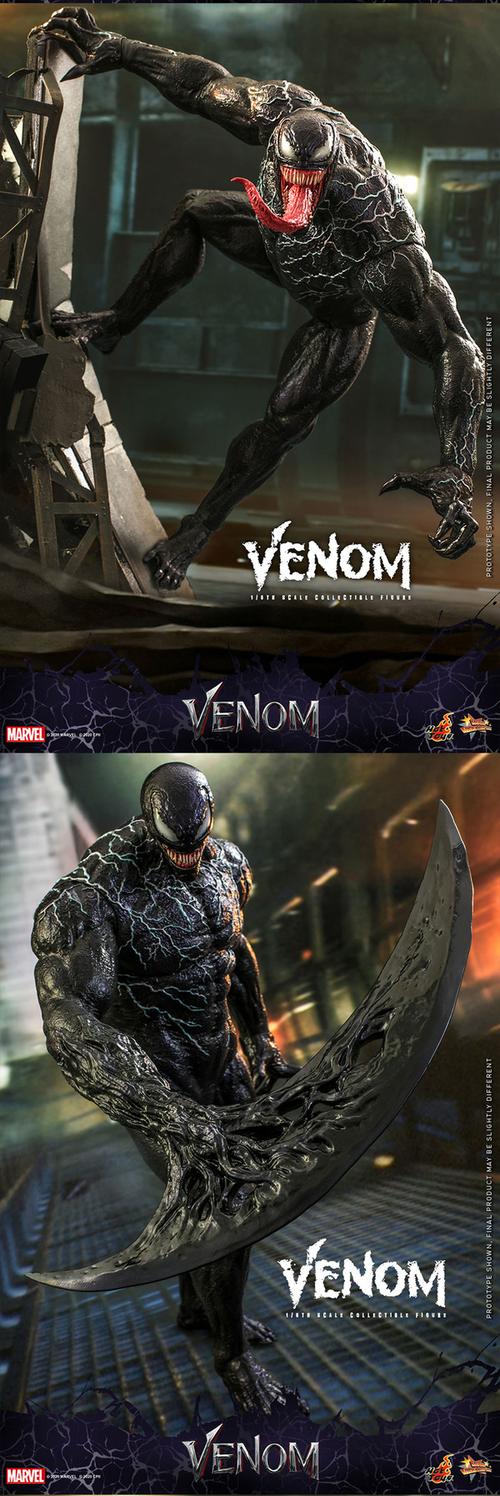 hottoys毒液致命守护者毒液16比例珍藏人偶