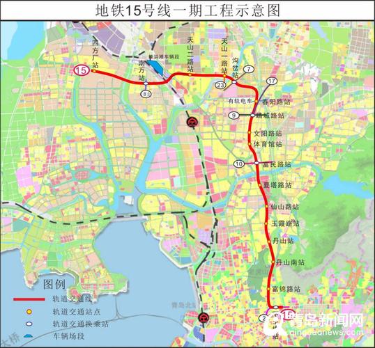 青岛地铁两条线路吹响建设号角6号线9号线也有了开工计划