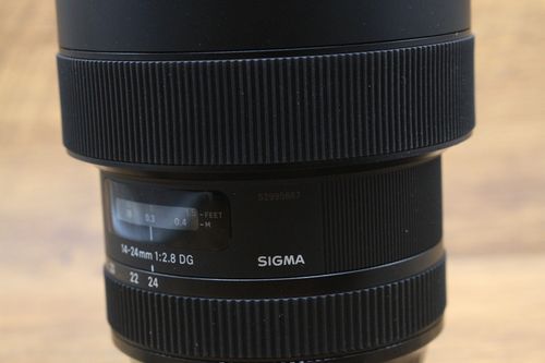 【98新二手sigma适马 14-24/2.8 dg art 尼康口 】