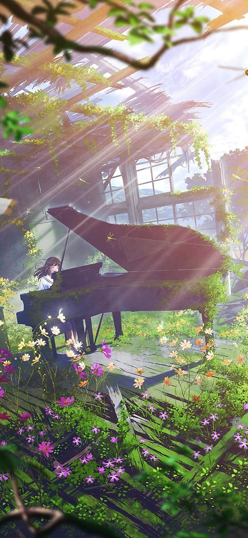 唯美二次元风景图 - 堆糖,美图壁纸兴趣社区