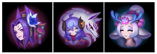 《lol》绽灵节灵魂莲华头像表情大全