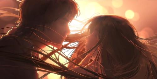 罗辑和庄颜(来自动漫《三体》概念片)