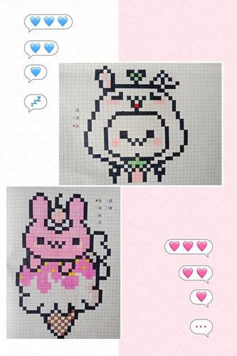 网格本手绘像素画教程