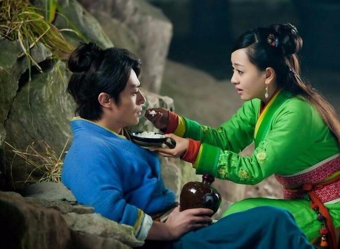 美女明星摄影:笑傲江湖霍建华杨蓉图片