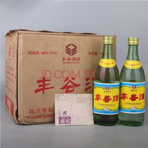 2003年 丰谷酒 488ml 1箱12瓶 四川名酒-京东珍品拍卖